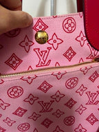 [ PRE LOVED ] LOUIS VUITTON Canvas Cabas Ipanema PM Pink