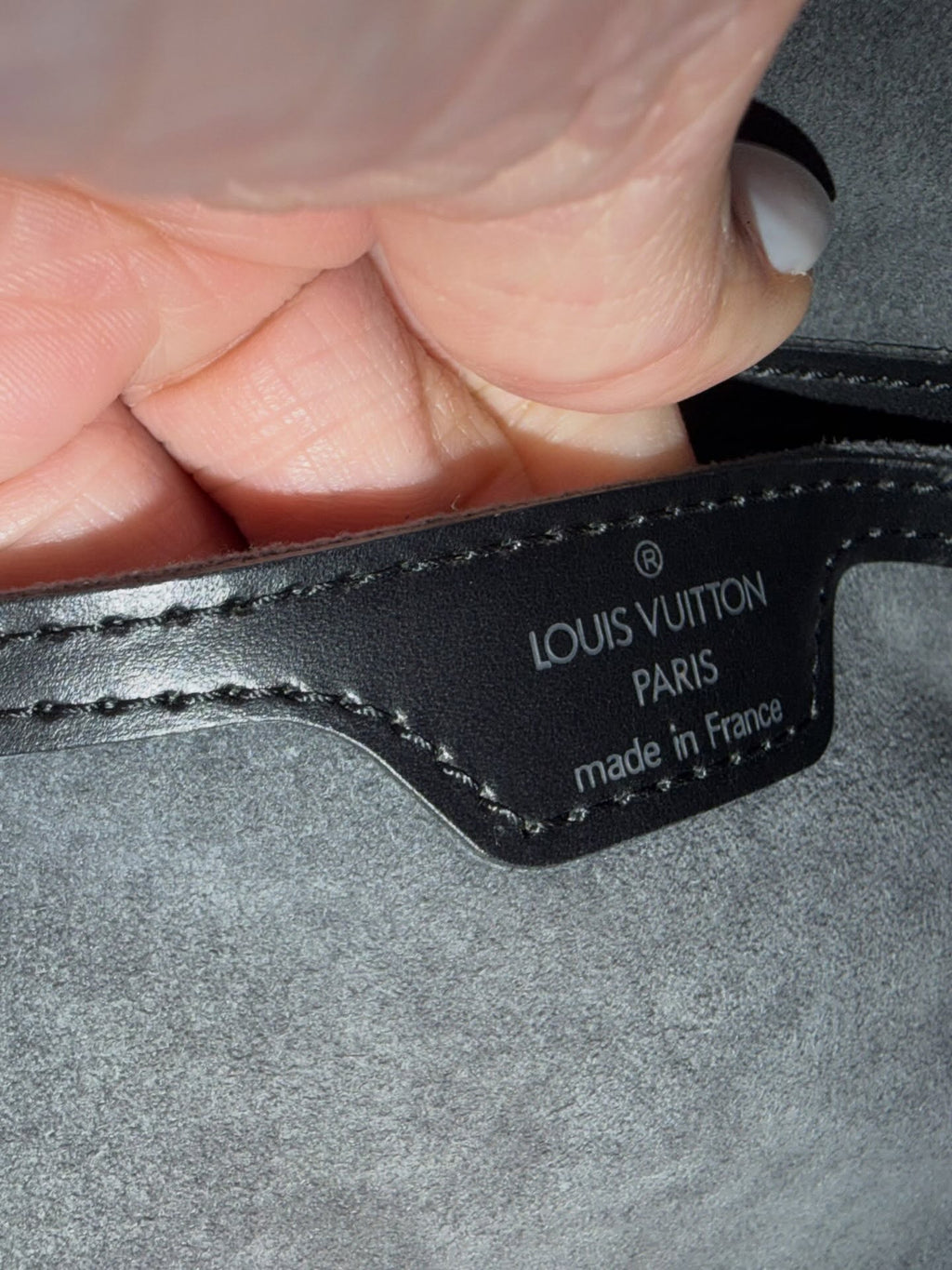 [ PRE LOVED ] Louis Vuitton EPI Leather Soufflot with pouch