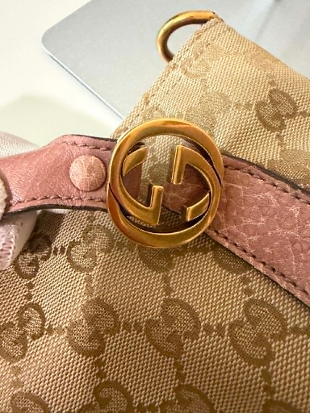 [ PRE LOVED ] GUCCI Cloth Crossbody Bag