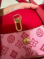 [ PRE LOVED ] LOUIS VUITTON Canvas Cabas Ipanema PM Pink