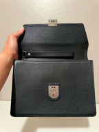 [ PRE LOVED ] BURBERRY Leather Clutch Bag