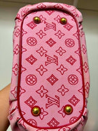 [ PRE LOVED ] LOUIS VUITTON Canvas Cabas Ipanema PM Pink