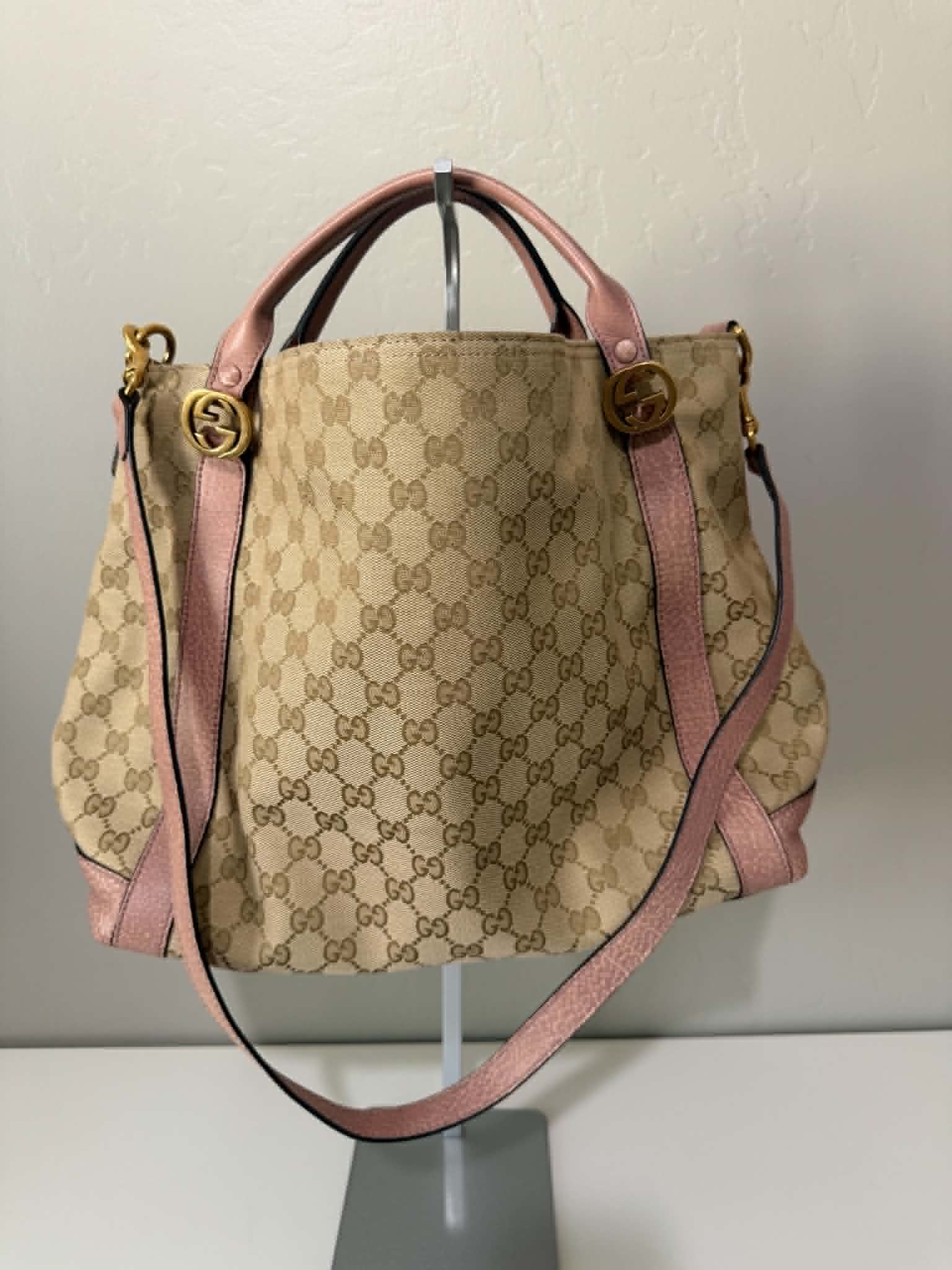 [ PRE LOVED ] GUCCI Cloth Crossbody Bag